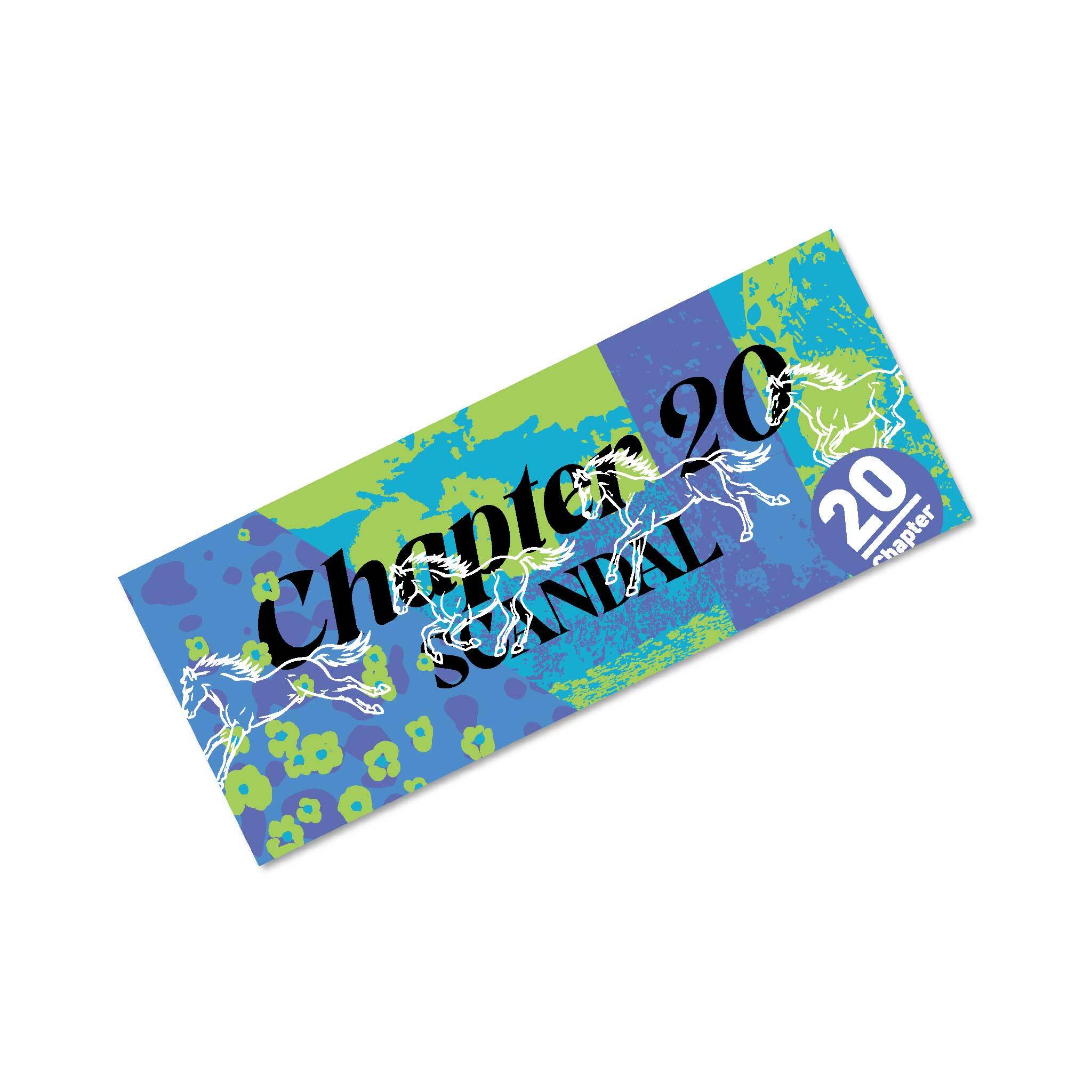 Chapter20 フェイスタオル BLUE – SCANDAL ONLINE STORE