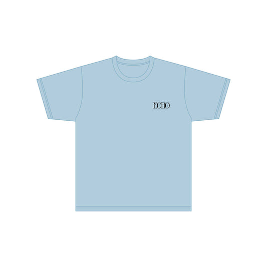 ECHO Tシャツ LIGHT BLUE