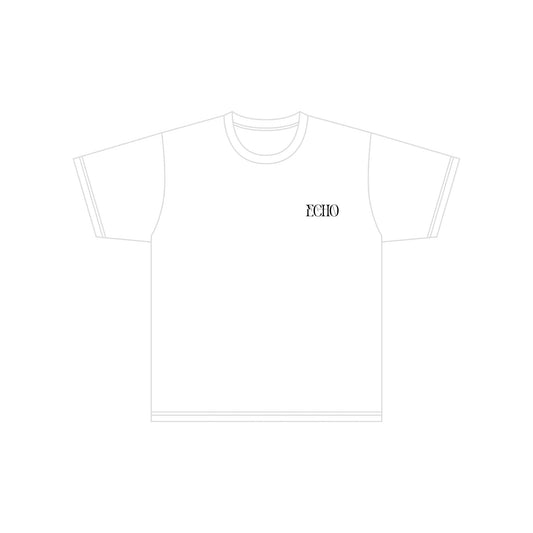 ECHO Tシャツ WHITE