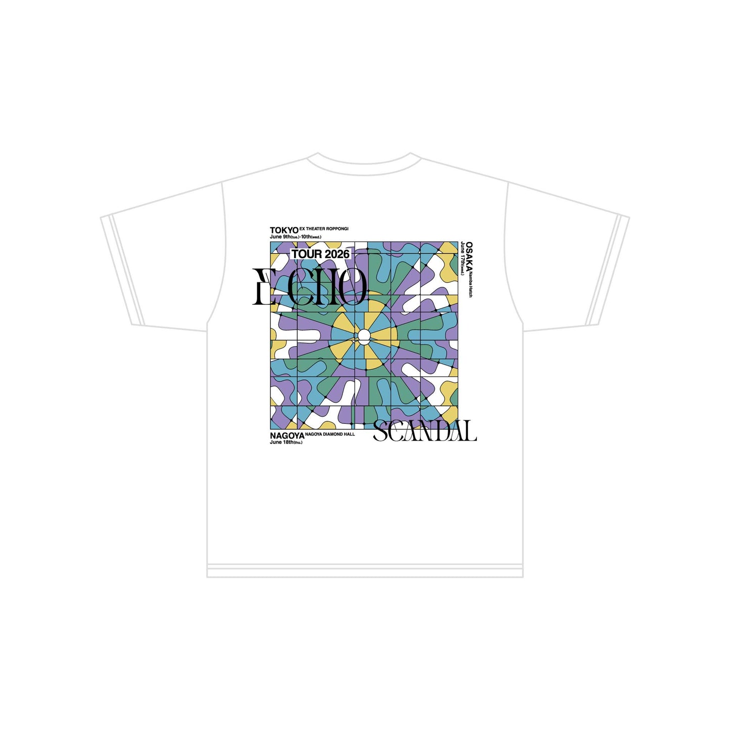 ECHO Tシャツ WHITE