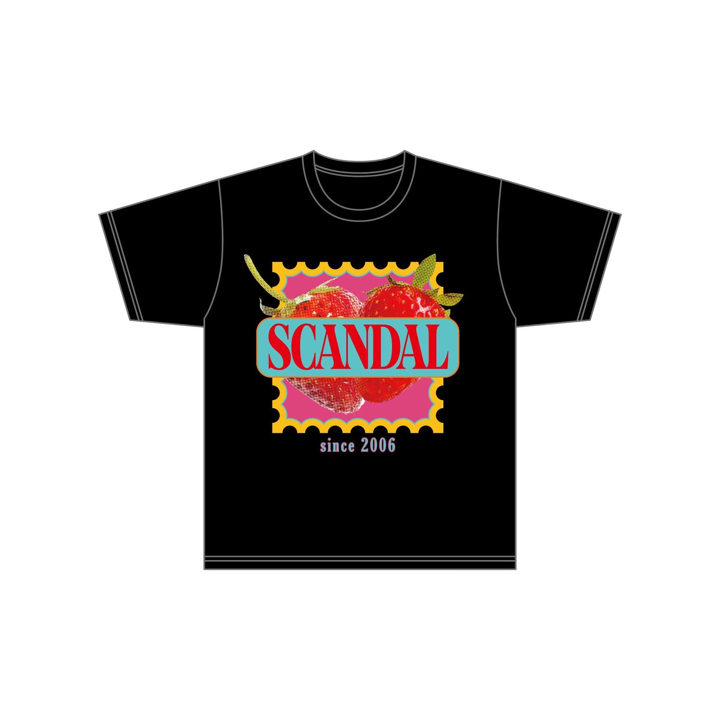 SCANDAL SUMMER 2026 Tシャツ ブラック