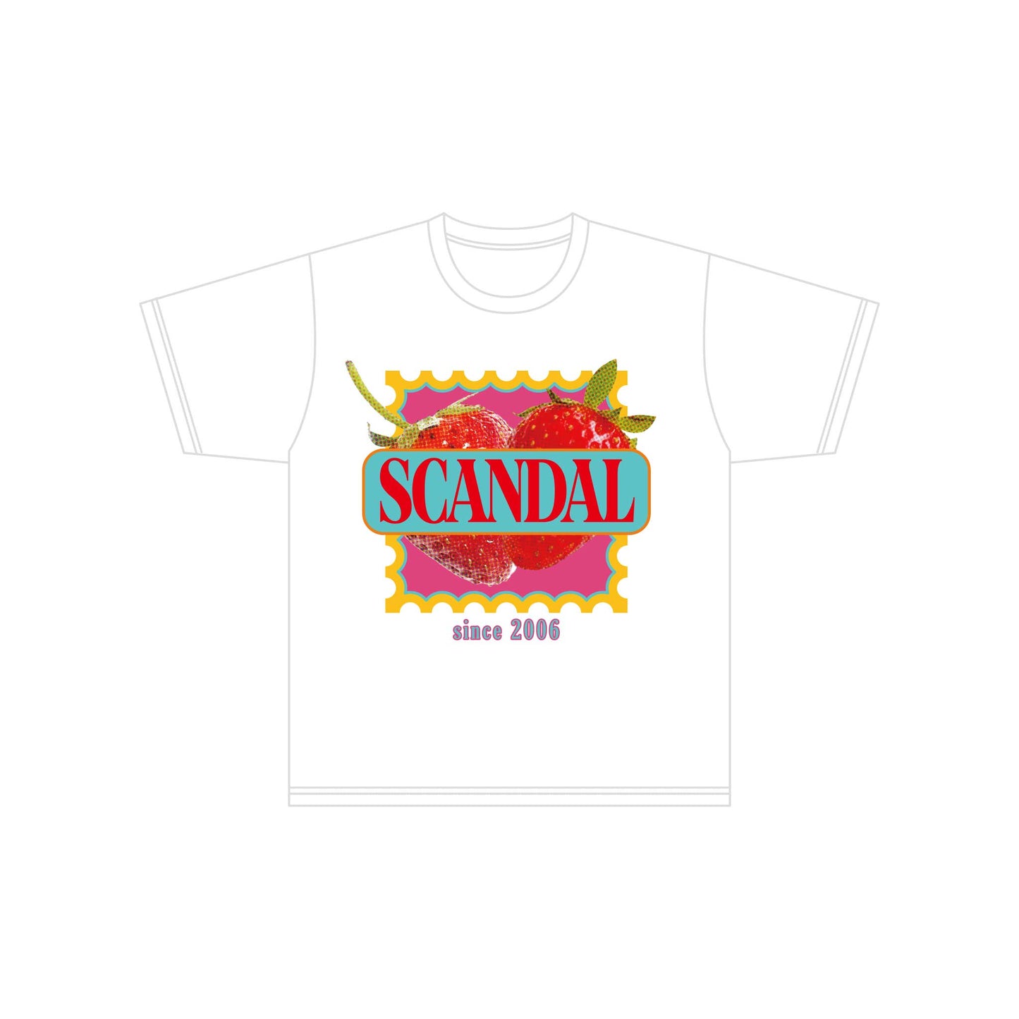 SCANDAL SUMMER 2026 Tシャツ ホワイト